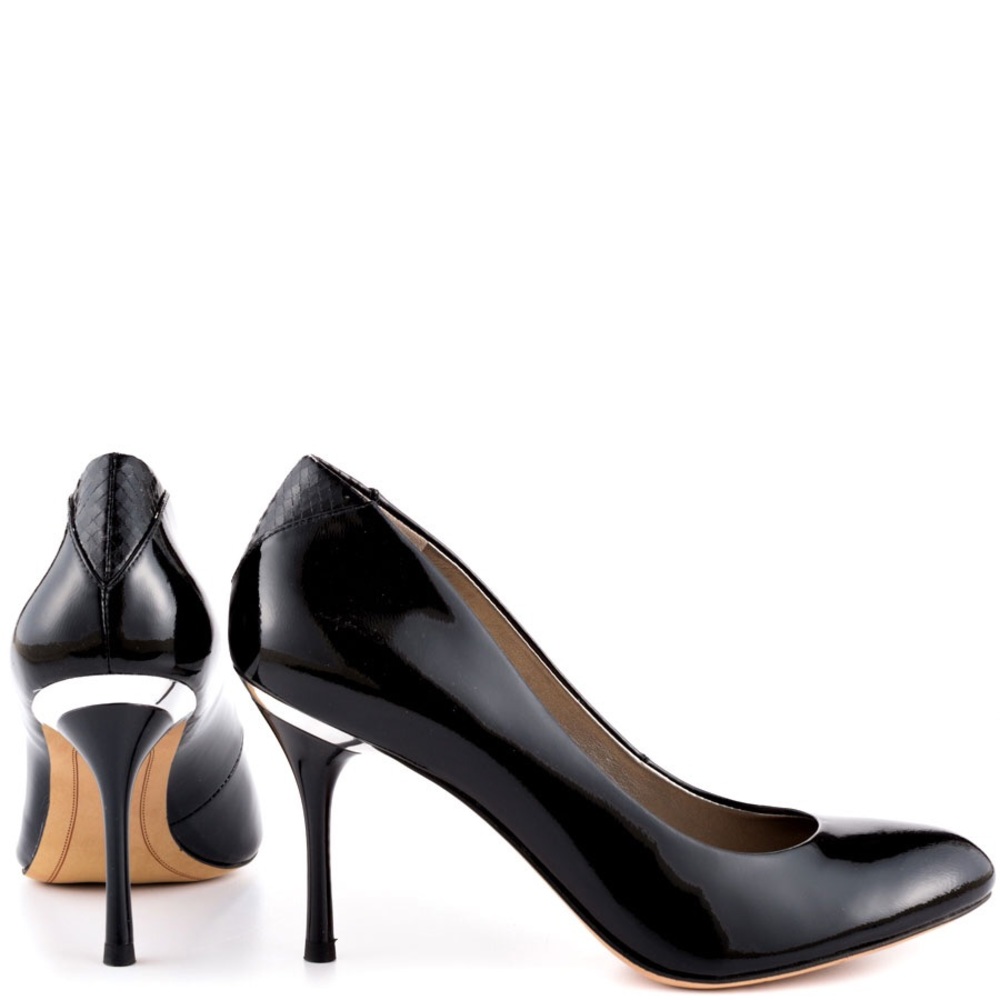 Sam Edelman Camdyn black patent leather pumps